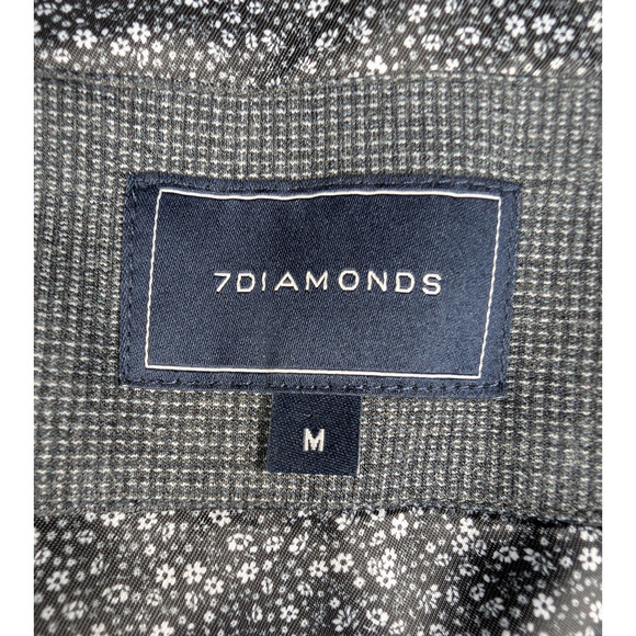 7 Diamonds Newport Blazer Mens Medium Stretch Knit Sport Coat Preppy Timeless - Picture 4 of 7